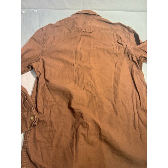 Pendleton Men’s Brown Button Front Shirt Medium Cotton Workwear Casual - Picture 10 of 10